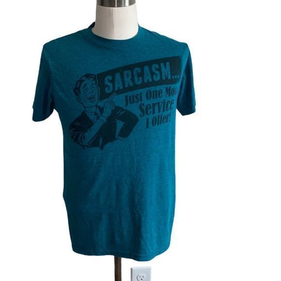 5/$30 Urban Pipeline Men’s Small Sarcasm Graphic Tee